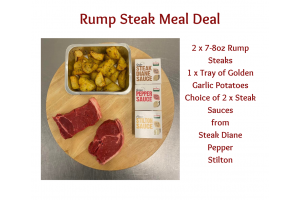 Rump Steak Meal Deal