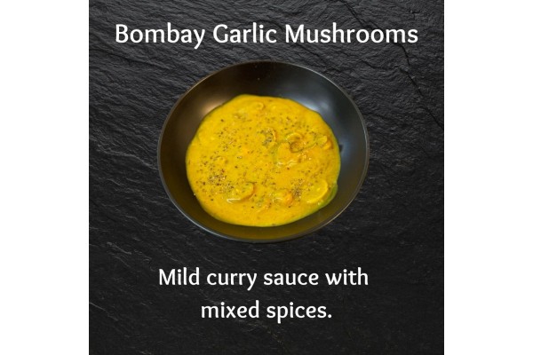 Bombay Garlic Mushrooms