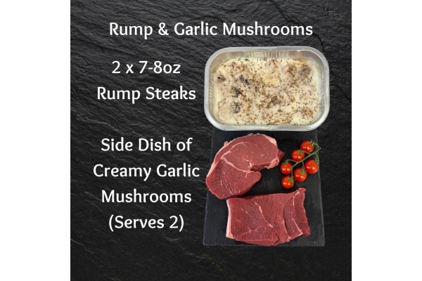 Rump Steak & Side Dish