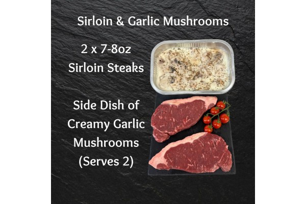 Sirloin Steak & Side Dish