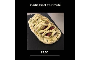 Garlic Fillet of Beef En Croute