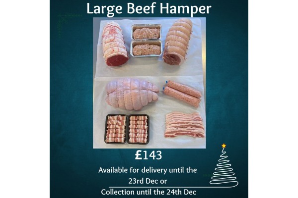 Large Beef Christmas Hamper 