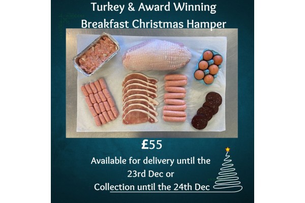 Turkey Hamper with Award Winning Breakfast 