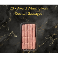 20 x Award Winning Cocktail Sausages