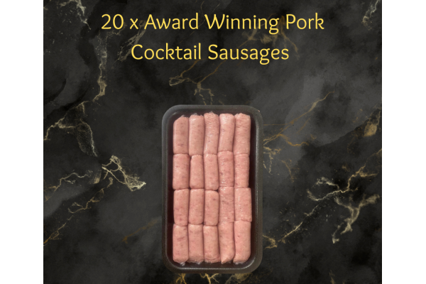 20 x Award Winning Cocktail Sausages