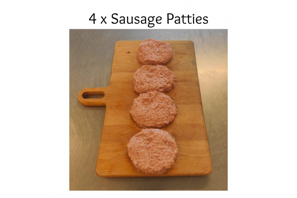 4 x Pork Sausage Patties