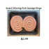 1 Tray of 2 Award Winning Pork Sausage Rings