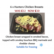 SPECIAL OFFER 6 x Hunters Chicken Breasts