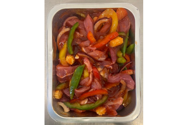 Sweet & Sour Stir Fry (Chicken or Pork)