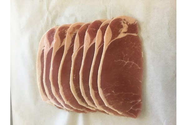 8 x Slices of Award Winning Unsmoked Short Back Bacon