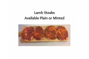 4 x  Lamb Steaks 