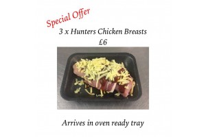 Special Offer 3 x Hunters Chicken Breasts